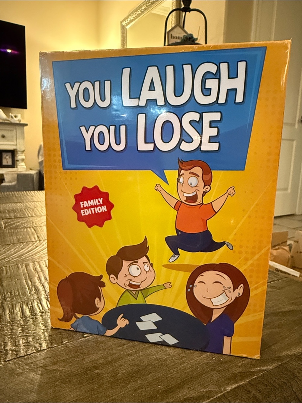 You Laugh You Lose Family Edition - Family or Party Game - New!!